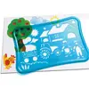 Quercetti - 2645 Pochoirs Ferme - kit de pochoirs - Scratch art