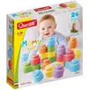 Jeu de construction - Quercetti - Momy Soft - Couleurs douces - 24 briques souples