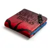 Plaid chauffant Dreamland Stranger Things 160X120cm Bleu Rouge