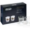 De'Longhi 604133-5513296661 De Longhi Set de Verre à Café 301, Claire