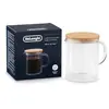 Carafe en verre a double paroi de 750 ml DeLonghi - AS00006436