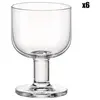 Verres à pied moyen Bormioli Rocco Hosteria 091236 - Lot de 6 - 20 cl ...