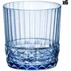 Bormioli Rocco America Lot de 6 verres Bleu Dof, Verre, 38cl, 300 mill...