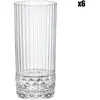 Bormioli Rocco Lot de 6 verres américains 20, verre, cl48
