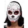 Masque Carnaval Crâne Mexicain - Carnival Toys - Femme - Intérieur - Blanc