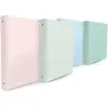 Pigna Monocromo Pastel Lot de 5 classeurs cartonnés A4 27 x 32 cm