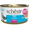 6x70g Schesir bouillon thon - Pâtée pour chat