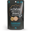 Schesir After Dark, Goût de poulet aux oeufs de caille Velvet Mousse, Nourriture humide complète pour chats adultes (12 enveloppes de 80 g)