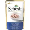 6x85g Schesir en gelée thon, bar en gelée - Pâtée pour chat