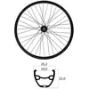 Mvtek Roue Avant Vtt E-bike 29´´ 6b Disc Tubeless