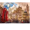 Puzzle - Clementoni - Vintage London - 1500 pièces - Paysage et nature - Matériau recyclé