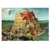 Clementoni Puzzle 1500 Museum Bruegel, La Tour de Babel