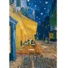 Puzzle Compact 1000 pièces : Van Gogh - Terrasse de café le soir
