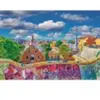 Clementoni Puzzle Compact 1000 pièces : Barcelone, Parc Güel