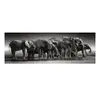 Puzzle 1000 pièces panoramique - CLEMENTONI - Troupeau de géants - Animaux - Adulte - Mixte