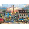 Clementoni - 1000p Rues de Paris  - 70 x 50 cm