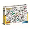 CLEMENTONI- PEANUTS IMPOSSIBLE PEANUTS-1000 PIECES-PUZZLE, DIVERTISSEM