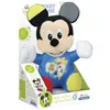 Clementoni peluche avec musique et Mickey Mousebleu clair