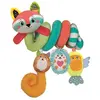 Clementoni Nounours Soft Animal Spiral For Stroller 30x18x15 Cm