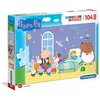 Clementoni - Puzzel 104 Stukjes Maxi Peppa Pig, Kinderpuzzels, 6-8 jaar, 23735