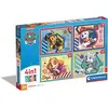 Clementoni 4 puzzles en 1 - Paw Patrol (24 pièces)