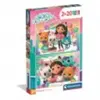 CLEMENTONI - 2x20 pièces - Gabbys Dollhouse