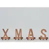 Kerst decoraties Bizzotto CONF4 P.CANDELA XMAS RAME Goud