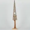 Kerst decoraties Bizzotto PINO WOOL L Brown