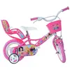 DINOBIKES Velo Enfant 12" FAIRYTALE - 3 à 5 Ans - Rose