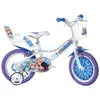 DINOBIKES Velo Enfant 14" SNOW QUEEN - 4 à 6 Ans - Bleu