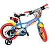 Bicyclette - Superman - 14 pouces - Bleu - Pour enfants de 3 à 6 ans