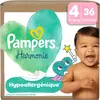 Pampers couches harmonie T4 9-14kg 36 couches