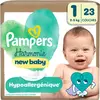 Pampers Couches Harmonie T1 (2-5 Kg) 23 couches