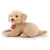 Peluche Labrador Liam couché 29 cm - Trudi - Marron - Jouet en peluche