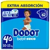 Dodot Extra Dry Baby Size 4 62 pcs. (Taille 4)