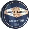 Gillette King C. kit Baume Adoucissant Poils du Visage pour Hommes, Nutrition Profonde, avec Beurre de Cacao, Huile d'Argan et Beurre de Karité, 100 ml