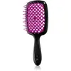 Janeke Kleine Superbrush kleine borstel voor het ontwarren van haar Zwart-Fuchsia