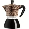 Cafetière italienne BIALETTI Moka Induction 6 cups D&G Leopard