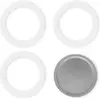 Bialetti Filtre + 3 joints cafetière - 6 tasses inox Vénus