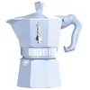 BIALETTI Moka Exclusive 3 Coupes en Azure