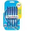 Papermate Paper Mate balpen Flexgrip Ultra RT medium, blister van 5 stuks, blauw