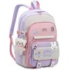 LARGEIGHT Cartable Fille Primaire Sac a Dos Fille Sacs Scolaires Lger Impermable en Nylon avec Pendentif pour Enfants couleurs multi CARTABLE