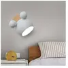 Treetalk - Applique murale nordique applique mickey en aluminium pour ...