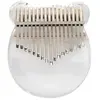 Kalimba Pouce Piano Sishang 17 touches en acrylique transparent