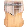 Kalimba Pouce Piano GECKO K17CAP Si majeur 17 touches portable en bois