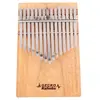 Kalimba Pouce Piano GECKO K15CAP Sol majeur en bois 15 touches portable