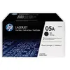 HEWLETT-PACKARD HP 05A - pack de 2 - noir - originale - LaserJet - cartouche de toner (CE505D)