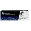 HEWLETT-PACKARD Pack 2 Toners Hp 35A Noir Authentique Pour Imprimantes Laserjet P1005/P1006