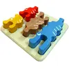 Puzzle à encastrer Crocodile (4 pièces)