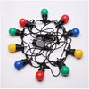 ENSOLEILLE 5M Multicolore IP65- Guirlande Electrique Extérieure 10 Bul...